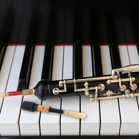 Oboe Reed قصب طبيعي قصب واحد للطلاب ملحق أداة الرياح مناسبة للمبتدئين والمحترفين لاعبي المزمار لون عشوائي in Kuwait