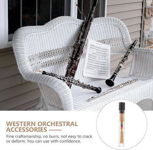 HANABASS Natural Oboe Reed Single Piece Copper Instrument Reed Oboe Accessory for Beginner and Orchestra Players Random Color in Kuwait