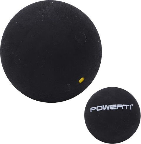 37mm Single Dot Squash Balls, Durable Rubber Training Balls for Beginners and Intermediate Players, Ideal for Squash Practice, 1 Pack in Kuwait