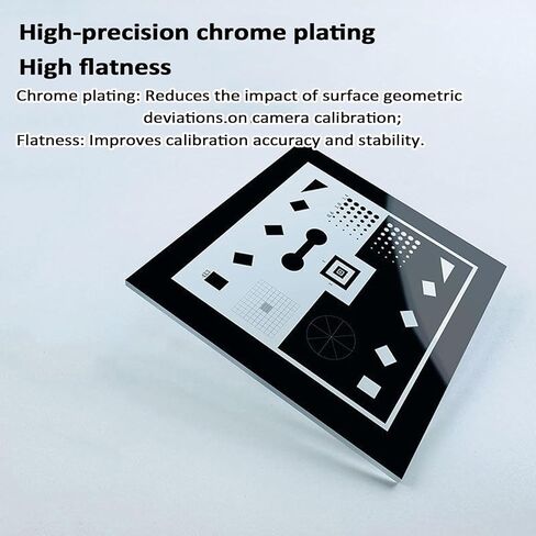 Optical Resolution Test Card, Multi-Graphic Calibration Strip, Accuracy ±0.5um, Up to 90% Transmittance, for Scientific and Industrial Inspection in Kuwait