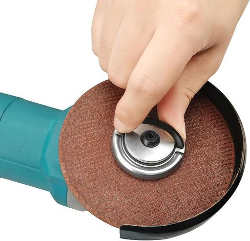 1PCS M14 Angle Grinder Locking Nut,Quick Utility Clamping Tool, Self-Locking Pressure Plate, Locking Pressure Plates, Thread Angle Grinder Locking Nuts Release Nut For Replacement in Kuwait