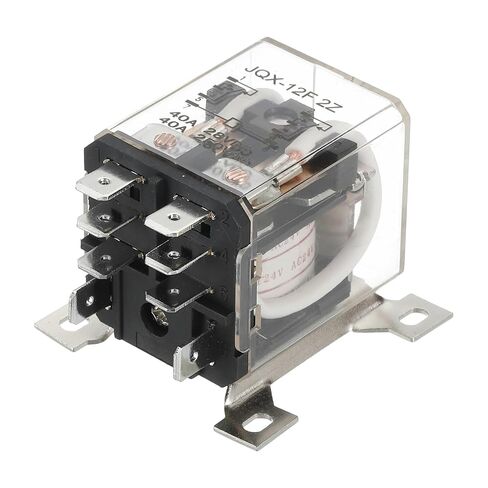 PATIKIL AC110V 40A مرحل كهرومغناطيسي، مرحل عالي الطاقة DPDT 2NO 2NC 8 محطات تركيب السكك الحديدية Din in Kuwait