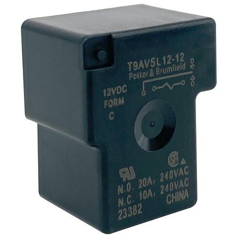 مرحل T9AV5L12-12 (3 عبوات) 12VDC 20A SPDT 5-Pin PCB Mount Power Relay - متوافق مع GE Stove وFridgidaire Oven وإصلاحات لوحة التحكم في الأجهزة in Kuwait