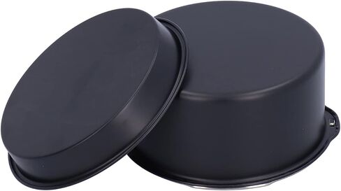 CHICIRIS Cake Baking Tray, Non Stick Cake Pan Baking Mold Carbon Steel for Electric Fryers Steamers, with Kitchen Tool for Desserts Stews, Fryer Accessories (8 Inch) in Kuwait