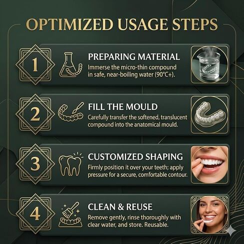 Temporary Dentures & Cosmetic Teeth Covers, Comfort Fit Snap-On Smile Veneers for Men and Women, Ultra-Thin Natural Looking Restoration Kit to Cover Gapped, Chipped or Yellowish Teeth in Kuwait