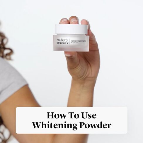 Whitening Powder + Ultra Whitening Toothpaste – Complete Whitening Bundle for Sensitive Teeth with Hydroxyapatite Fluoride & Hydrogen Peroxide – ADA Approved, Non-Abrasive & Vegan in Kuwait