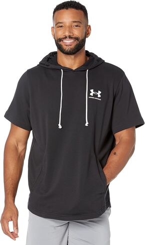 Under Armour Men's Rival Terry Short-Sleeve Hoodie in Saudi Arabia