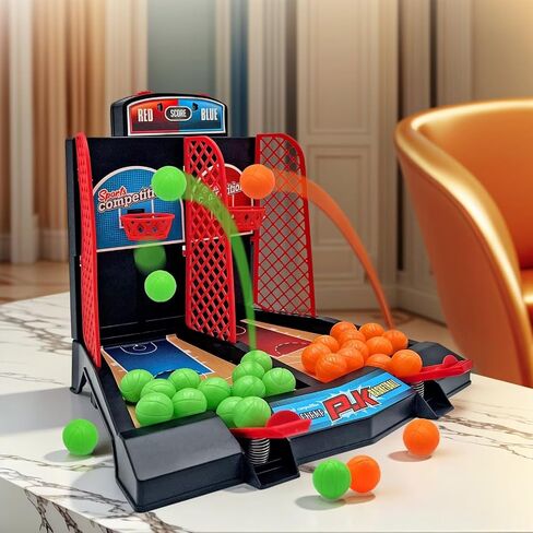 Mini Basketball Hoop Office Desk Finger Catapult Basketball Gifts in Kuwait