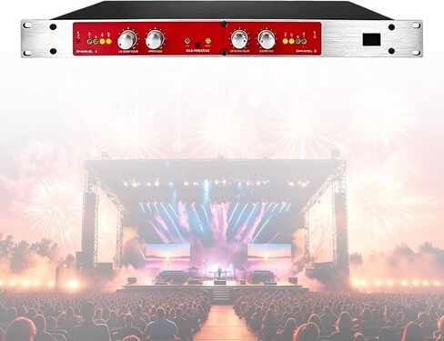 Professional Audio Processor, Studio Mixer Vocal Effects Processor, With Treble/bass Frequency Adjustment, Prevents Distortion Boosts Vocal Clarity, For House Karaoke, Stage in Kuwait