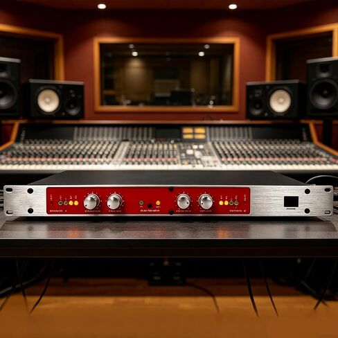 Professional Audio Processor, Studio Mixer Vocal Effects Processor, With Treble/bass Frequency Adjustment, Prevents Distortion Boosts Vocal Clarity, For House Karaoke, Stage in Kuwait