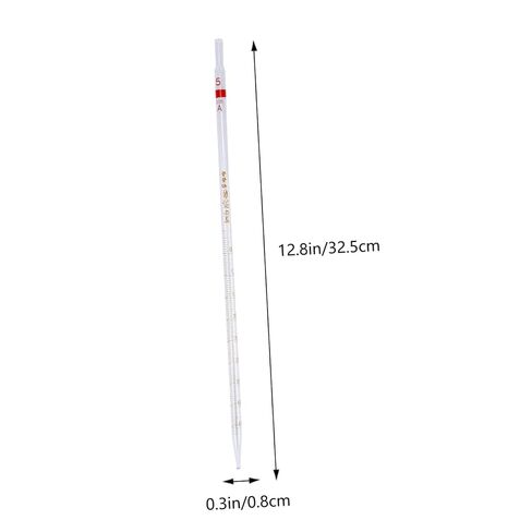 4pcs Eco-Friendly Glass Pipette Single Long Dropper Measuring Straw for Lab in Kuwait