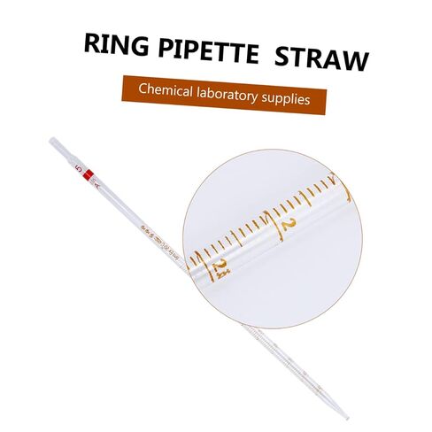 4pcs Eco-Friendly Glass Pipette Single Long Dropper Measuring Straw for Lab in Kuwait