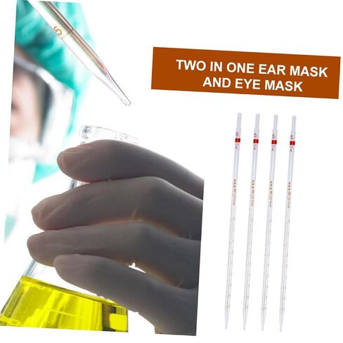 4pcs Eco-Friendly Glass Pipette Single Long Dropper Measuring Straw for Lab in Kuwait