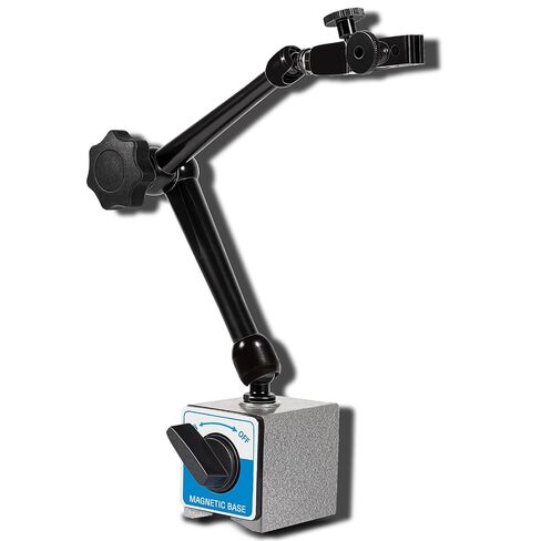 DG61003 Regular Duty Dial Gage Holder 丨Magnetic Base丨Metal Fine Adjustment丨Holding Power 176lbs丨360° Rotation | Metal Fine Adjustment in Kuwait