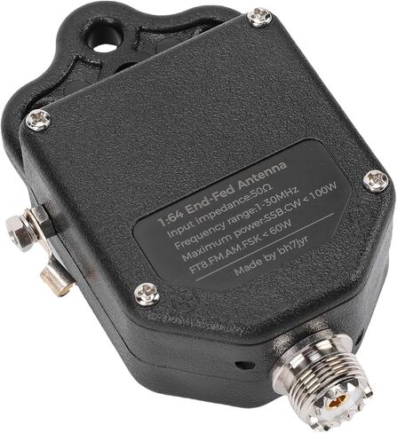 Haofy End Fed Half Wave Antenna, ABS Material, 4 Band 8 Band, with 1:64 Balun, Long Distance Outdoor Communication for Amateur Enthusiasts in Kuwait