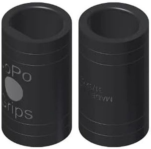 منتجات Bowlerstore، إصبع JoPo Power المسطح/البيضاوي باللون الأسود - عبوة من 10 قطع in Kuwait