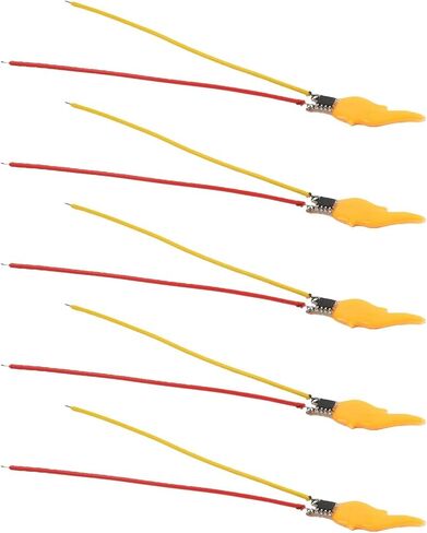 مصابيح LED بتأثير اللهب 3 فولت - 5 فولت أضواء صمام ثنائي وامض لتزيين حفلات أعياد الميلاد DIY للمكونات الإلكترونية التي تعمل بالبطارية (5pk) in Kuwait