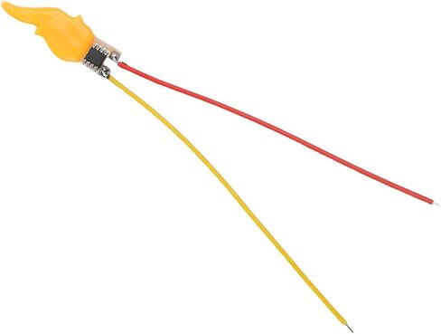 مصابيح LED بتأثير اللهب 3 فولت - 5 فولت أضواء صمام ثنائي وامض لتزيين حفلات أعياد الميلاد DIY للمكونات الإلكترونية التي تعمل بالبطارية (5pk) in Kuwait