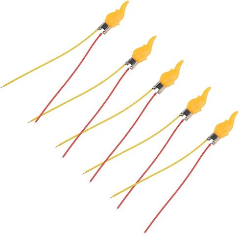 مصابيح LED بتأثير اللهب 3 فولت - 5 فولت أضواء صمام ثنائي وامض لتزيين حفلات أعياد الميلاد DIY للمكونات الإلكترونية التي تعمل بالبطارية (5pk) in Kuwait