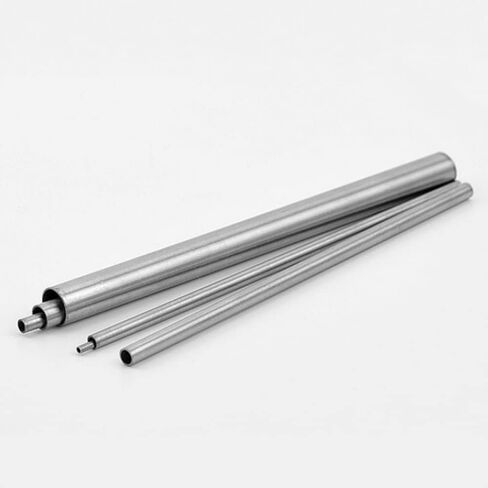 CHALKE 304 Stainless Steel Polished Pipe, Capillary Tube (OD X ID)，Length 500mm Seamless Stainless Steel Capillary Tube 1pcs (Color : 500mm 1pcs, Size : OD 14mm ID 10mm) in Kuwait
