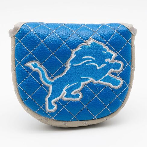 Team Golf NFL Detroit Lions Quilted Mallet Putter Cover (Solid) in Kuwait