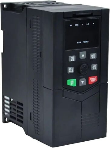 LOLKSBNN Mini VFD محول تردد العاكس 220 فولت 380 فولت 1.5 كيلو وات/2.2 كيلو وات/4 كيلو وات 50/60 هرتز محرك تردد متغير VSD مخرج 3 مراحل (2.2 كيلو وات، 380 فولت 3PHASE-380V 3PHASE-01) in Kuwait