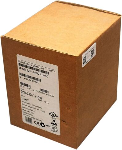 محول التردد المعجل 6SL3211-0AB21-5AA0 6SL32110AB215AA0 مختوم في صندوق ضمان لمدة سنة واحدة 6SL3211-0AB21-5AA0 in Kuwait