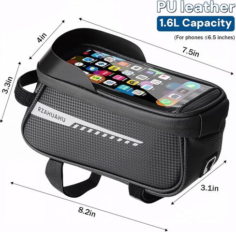 Bike Frame Bag, Black in Kuwait