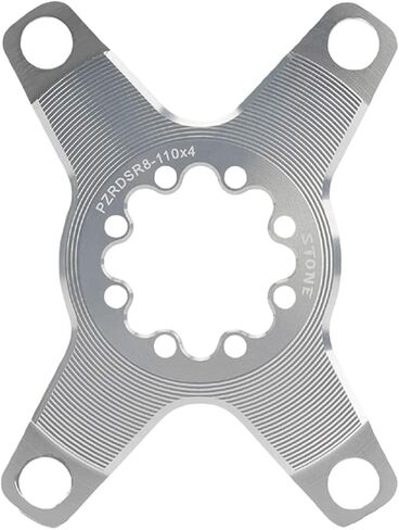 DJC Stone AXS Chainring Adapter Converter Spider 110BCD 4 Arms 5 Arms for Sram Force Red Etap QUARQ Road Bike Gravel 12 Speed Crank 8 Bolts pins in Saudi Arabia