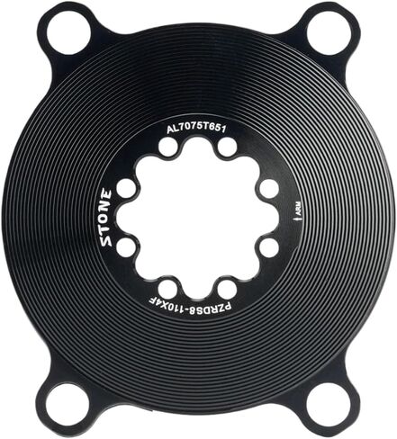 DJC Stone AXS Chainring Adapter Converter Spider 110BCD 4 Arms 5 Arms for Sram Force Red Etap QUARQ Road Bike Gravel 12 Speed Crank 8 Bolts pins in Saudi Arabia