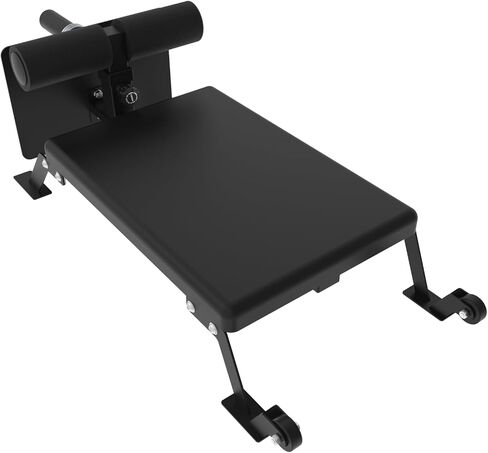 Nordic Curl Machine,Heavy Duty Steel Nordic Hamstring Curl Machine with Thick Pad/ Height Adjustable Bench for Home Gym,Weight Capacity 450 LBS in Kuwait