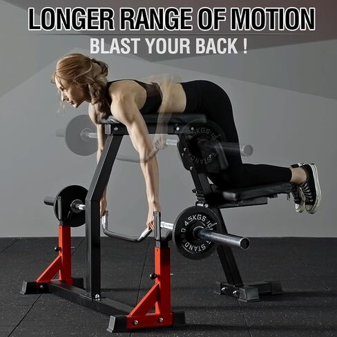 Mikolo Seal Row Bench, Back Extension Machine Back Machine, with Stationary Bench Combo, Upper Body Workout Equipment for Reverse Hyper and Lateral Raise, 1500LBS Capacity in Kuwait