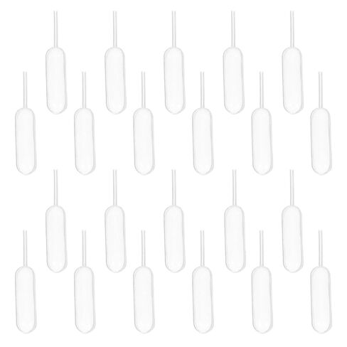 Ipetboom Disposable, 4ml Plastic Dropper 100pcs Pipettes for Liquid Transfer Squeeze Sauce Dressing Injectors, Thickened Pasteur and Laboratory and Culinary Use in Kuwait