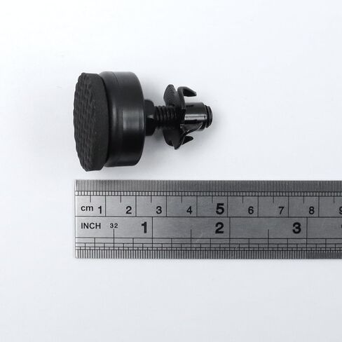 Antrader Adjustable Leveling Feet with T Nuts, 5/16" (M8) Threaded Heavy Duty Furniture Levelers,Carbon Steel Shockproof Furniture Height Adjuster for Workbench, Cabinet & Table(1.2" Base Dia, 12Pcs) in Kuwait