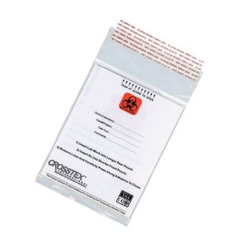 أكياس كروستكس-CS Xtex أكياس نقل للمختبرات 6 × 10 صغيرة 1000/Bx in Kuwait