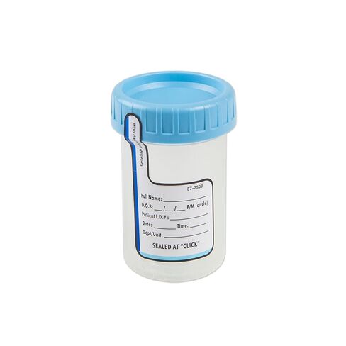 Medegen Medical Products 01063 حاوية ClikSeal، سعة 120 سم مكعب، معقمة (عبوة من 300) in Kuwait