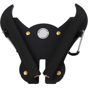 Folding Saxophone Stand Portable Adjustable Alto Sax Holder for Display and Storage Black Stainless Steel in Kuwait