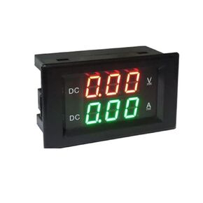 1 قطعة YB4835VA الفولتميتر الرقمي (أسود ، DC20A ، DC0-300V) in Kuwait