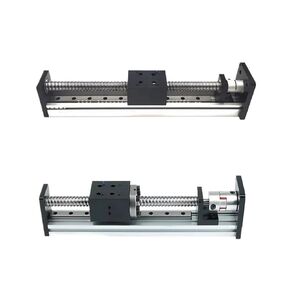 Linear Guide Rail Single Sliding Table 100-1000mm Stroke Ballscrew 1204/1605/1610 Axis Support Nema23 Step Motor(SFU1610-700mm Stroke) in Saudi Arabia
