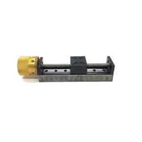 T-Type Manual Sliding Table 50~300mm Stroke Linear Actuator 1/2/4/6/12mm Pitch Scale Handwheel Stage for 3D Printer(300mm Stroke,1mm Pitch) in Saudi Arabia