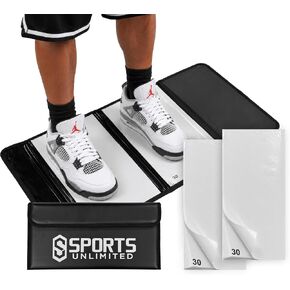 Sports Unlimited Portable Basketball Sticky Mat for Shoes, Shoe Grip Mat, Basketball Shoe Sticky Pad, Court Grip Pad, Traction Mat for Court Sports in Kuwait