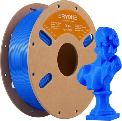 ERYONE High Speed ​​PLA Plus Filament 1.75mm +/- 0.03mm، Rapid Filament PLA+ للطباعة السريعة، 30-500 مم / ثانية خيوط طباعة ثلاثية الأبعاد تناسب معظم طابعات FDM، 1 كجم (2.2 رطل) / بكرة، أرجواني in Kuwait