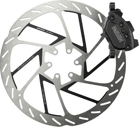 SRAM Maven Silver 4-Piston Disc Brake Kit for Trail & Enduro Bikes, Aluminu | bike-brakes in Kuwait