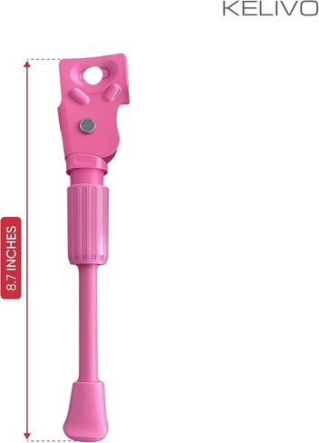 Bike Kickstand Kids - Aluminum Alloy Kickstand for Kids Bike 16" Wheels - Kids Bike Kickstand - Adjustable Kick Stand with Bike Spoke Decorations Beads (36 Pcs) & Hex Nut M8 in Kuwait