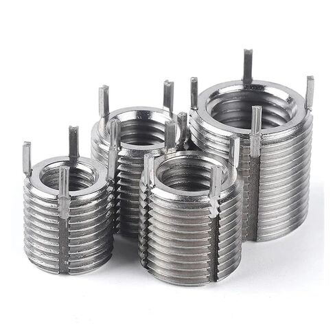 M2-M4 ~ M20-M30 303 Stainless Steel Thread Repair Insert Self-Tapping Bushing with Plug Screw Sleeve Nuts(M8xM14x14 (2pcs)) in Kuwait