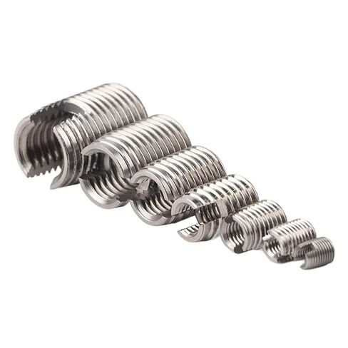 Thread Repair Insert,50Pcs Stainless Steel Self Tapping Inserts Set, Inner Reinforcement Kit with Storage Case for Metal Plastic Wood, M3 to M16 Metric Sizes in Kuwait