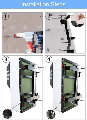 INNOLIFE Wall Mount Boxing MMA Training Punching Target (27.56 x 15.75 x 11.8 inches) in Kuwait