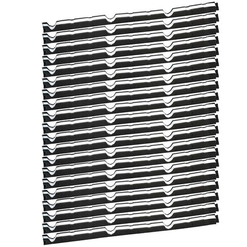 20 Pack Upgraded Outside 12 in R Panel Metal Roof Foam Closure Strips with Self-Adhesive in Kuwait