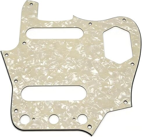 جيتار كهربائي ذو 10 فتحات على الطراز العتيق لـ Fender American Jaguar/JAG (لؤلؤة سوداء) in Kuwait