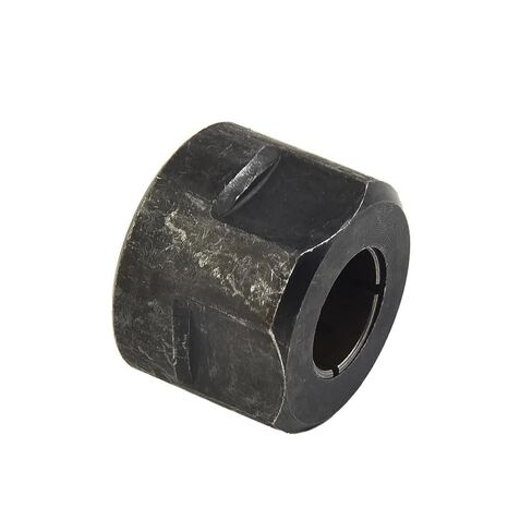1pc Metal Collet Clamping Nut, 12.5mm Hole Diameter Durable Black Spring Collect Nut in Kuwait